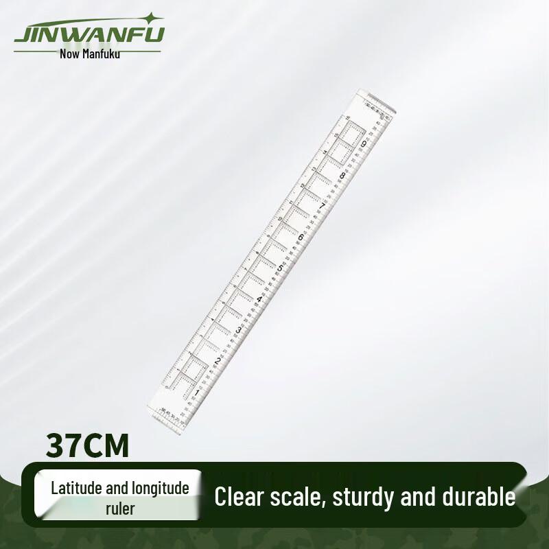Jinwanfu 1:50,000 Map Coordinate Rulers