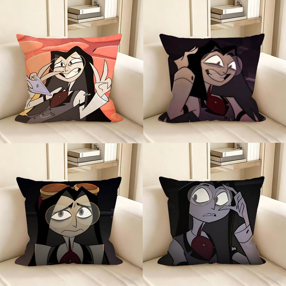 pc Sir Pentious Pillow Case Fashion Square Pillowcase Bedroom Sofa Room Ins Decoration Leisure
