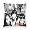 Tomie Anime Square Pillowcase Pillow Cover Cushion Throw Pillow for Home Bedroom Car