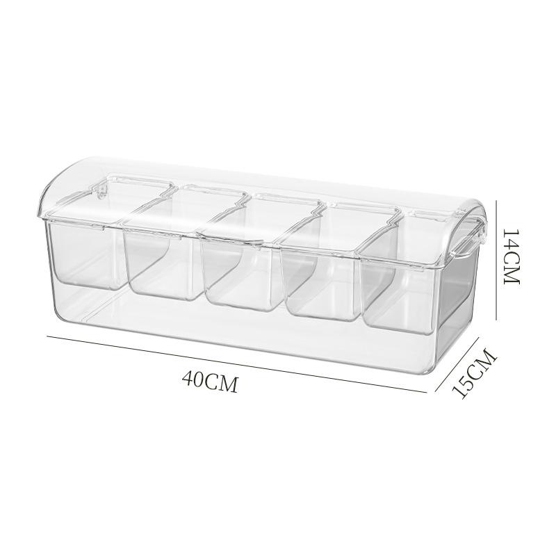 

Large-Capacity Food-Grade Fresh-Keeping Box with Compartments for Fruits & Vegetables Standard