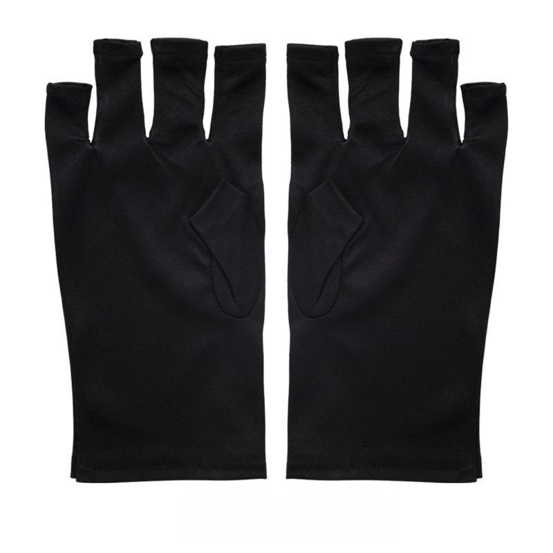 Anti‑UV Radiation Nail Art Gloves, UV Shield Hand Protector, Practical Tool for Gel UV LED Lamp Manicure Operation
