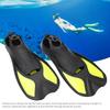 Outdoor Water Sports Swimming Fins Soft Snorkel Diving Fins Adult Man Woman Swim Shoes