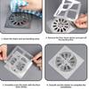 10/30/50pcs Mesh Design Floor Sink Strainer Disposable Bathroom Sink Filter  Laundry Room
