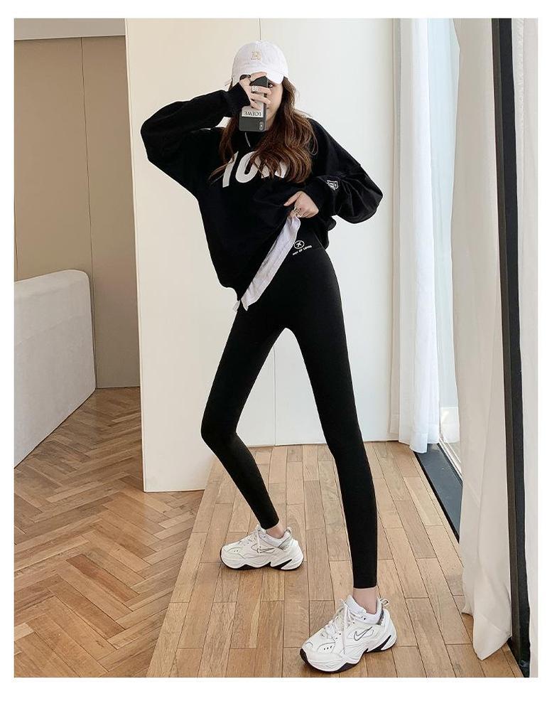 High-Waist Seamless Barbie Yoga Pants for Women - Thin Summer Cropped Pants for Fitness, Spring/Autumn Wear