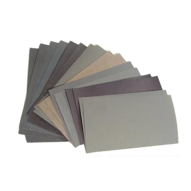 Versatile Abrasive Paper Sheets Providing Uniform Grits For Grinding Polishing Applications In Wood Crafts Electronics Hardware