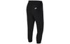 Nike Knitted Sweatpants Men's Black Moderate Tapered Pants CU4110-010
