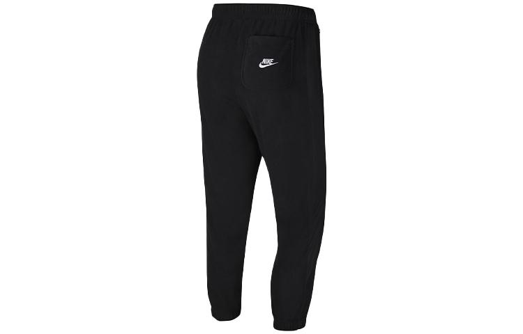 Nike Knitted Sweatpants Men's Black Moderate Tapered Pants CU4110-010