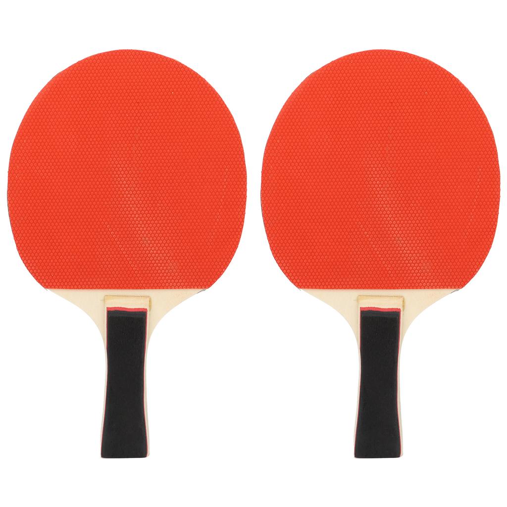 REGAIL 08 Balls Paddles Set Table Tennis Handshake Racket Set for Home Entertainment