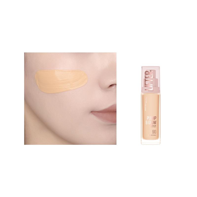 Maybelline Foundation Natural Clear Glow Liquid Foundation-90 30ml