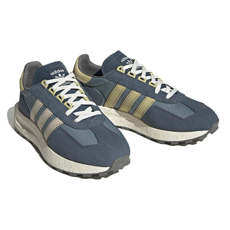 Adidas Originals Retropy E5 Retro Fabric Leather Cushioning Slip-Resistant Durable Lightweight Rebound Low-Top Casual Running Shoes HQ6460