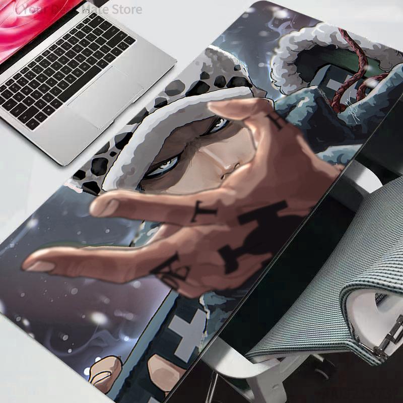 Mouse Pad One Piece Anime Gaming Accessories Large Carpet Gamer PC Computer Keyboard Desk Mat Mausepad Durable Anime