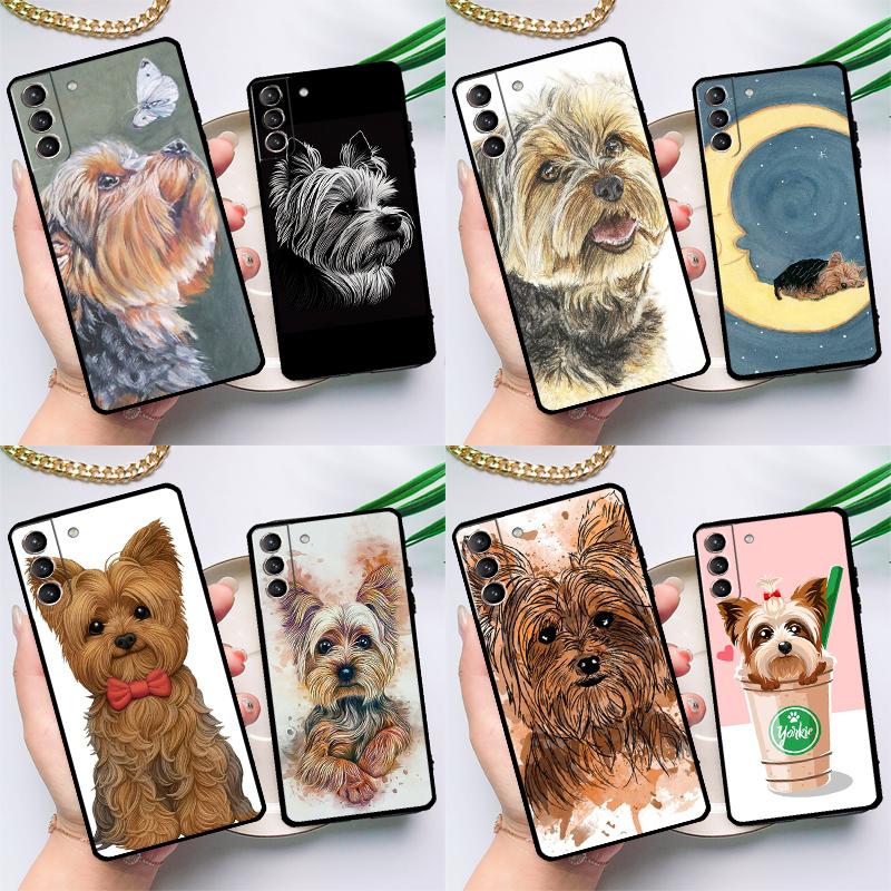 

Yorkshire Terrier Dog Cover For Samsung Galaxy S23 S21 FE S20 FE S22 Plus Note 20 Ultra Note 10 S8 S9 S10 Plus Case