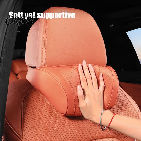 Universal Vehicle Seat Pillow Car Headrest Neck Pillow, Memory Foam Ergonomic for Shoulder Driving Support, Cushion, Adjustable Comfort Travel