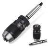 116mm Self Tightening Keyless Lathe Drill Chuck B16 MT2 B16 For Arbor Compatible for Drilling Milling and Lathe Equipment