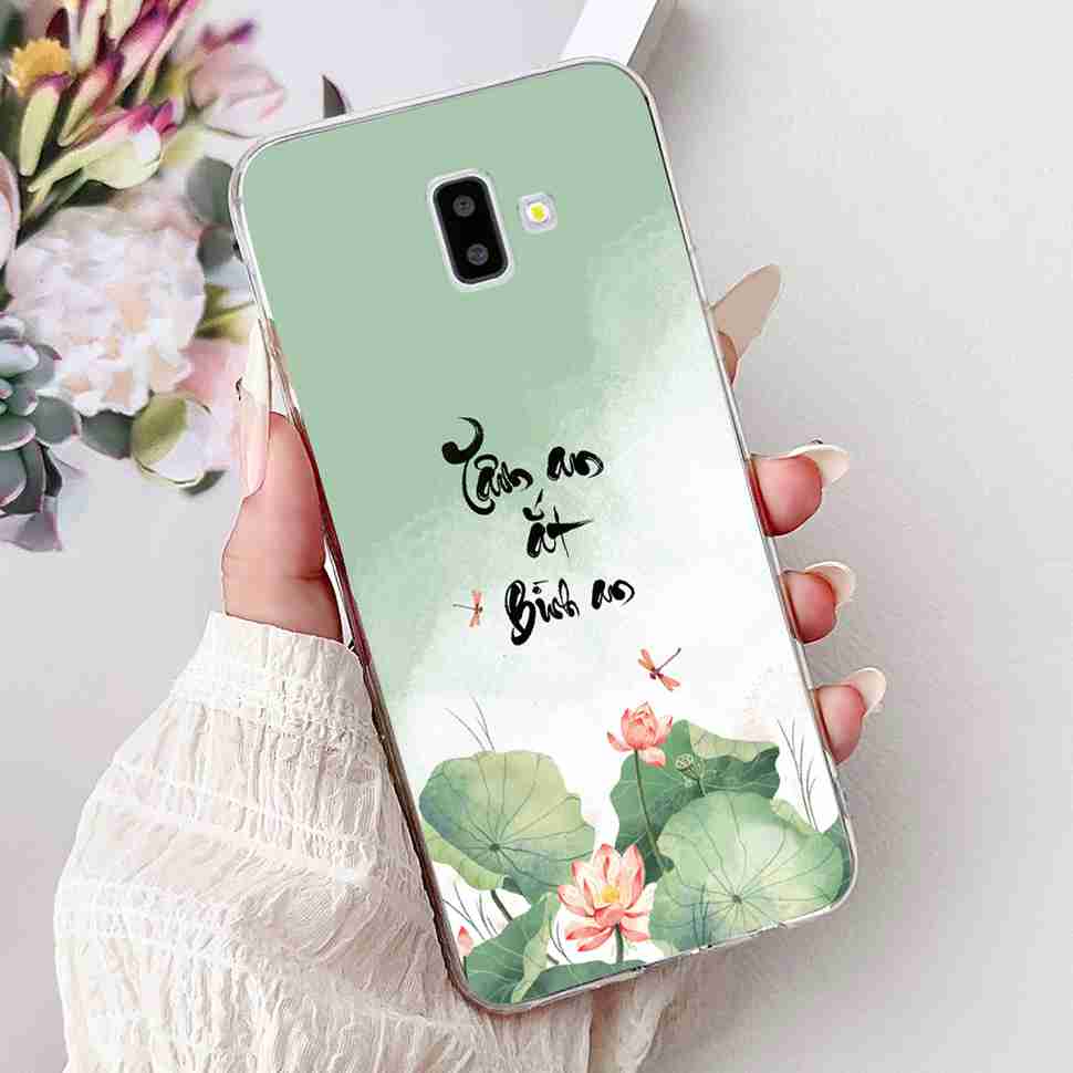 For Samsung Galaxy J6 Plus Case J610F J610G Popular Painted Phone Cover Soft Silicone Cases For Samsung J6 Plus GalaxyJ6+ Coque