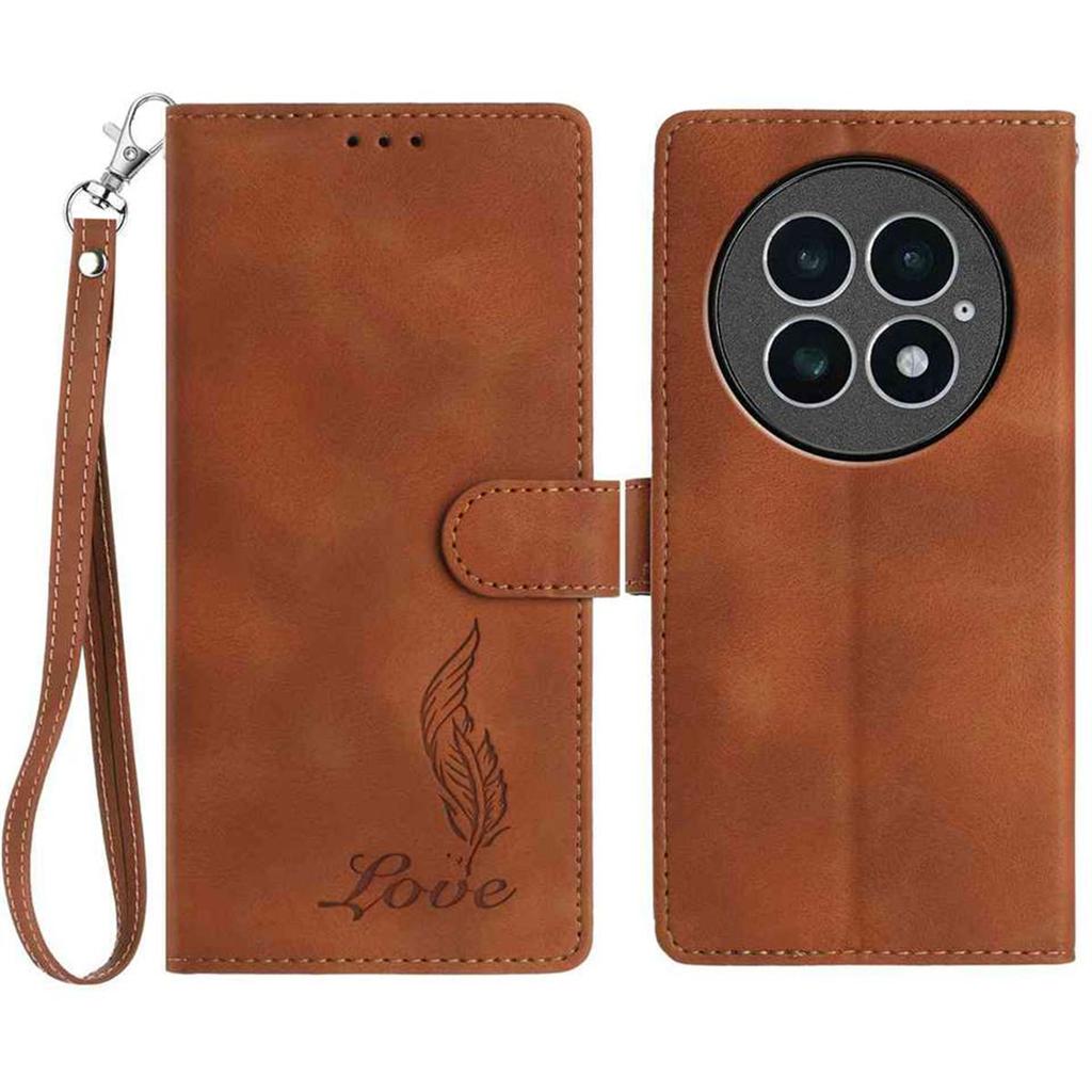 Quill Pen Embossed Pattern Flip Card Design Wallet Case for Infinix Smart 8/itel A70/Tecno Spark 20,Pop 7,Pop 8,Pova 5,Neo 2,Spark Go 2023...(8-Color)