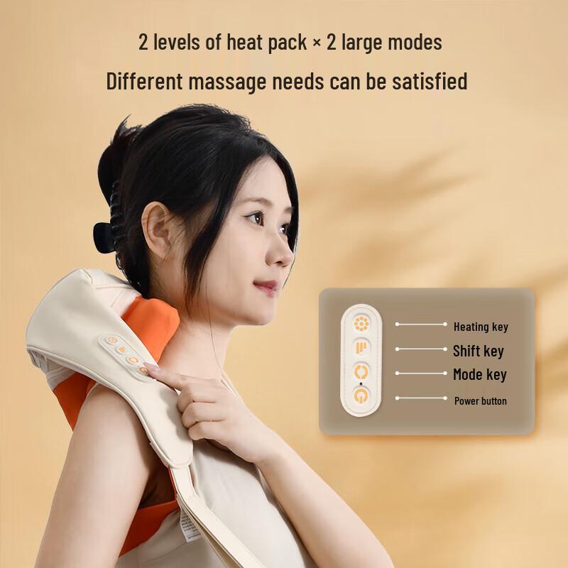 Yun Kang Bao Neck and Shoulder Massager CN plug (adapter included)