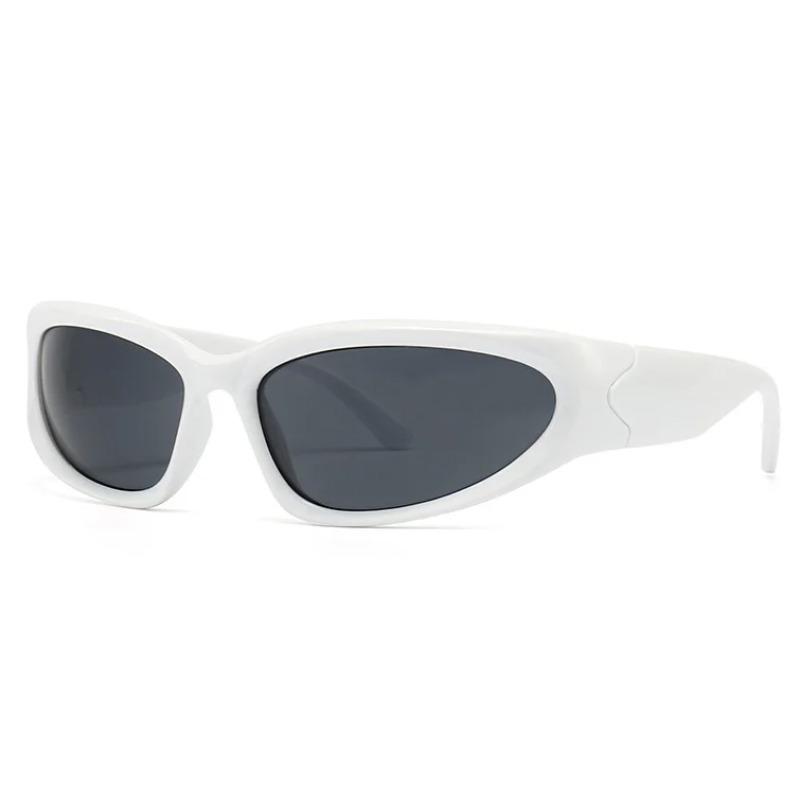 Unique Y2K Designer Luxury Sunglasses Women Rectangle Big Frame Sun Glasses For Men Outdoor UV Protection Classic 2000S Black Sh