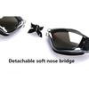 Professional Swimming Goggles Swim Glasses Electroplate Waterproof Professional Adult Anti-fog UV Protection Lens Men Women Adjustable Swim Glasses