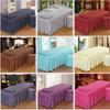 Square Head Quilted Thicken Beauty Salon Lash Massage Table Bed Skirt Mattress Cover SPA Treatment with Face Breath Hole Sheet
