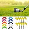 10Pcs Neoprene Golf Iron Head Covers Golf Wedge Covers Iron Putter Headcovers