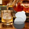 2PCS Dust Cover Soccer Ice Cube Mold Silicone Ice Ball Maker Safe Football Ice Tray  Sport Party