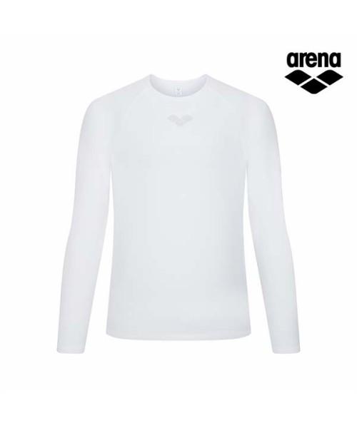 Alena Ice Fit Men'S Long Sleeve Rash Guard A6Bm1Rr18Wht