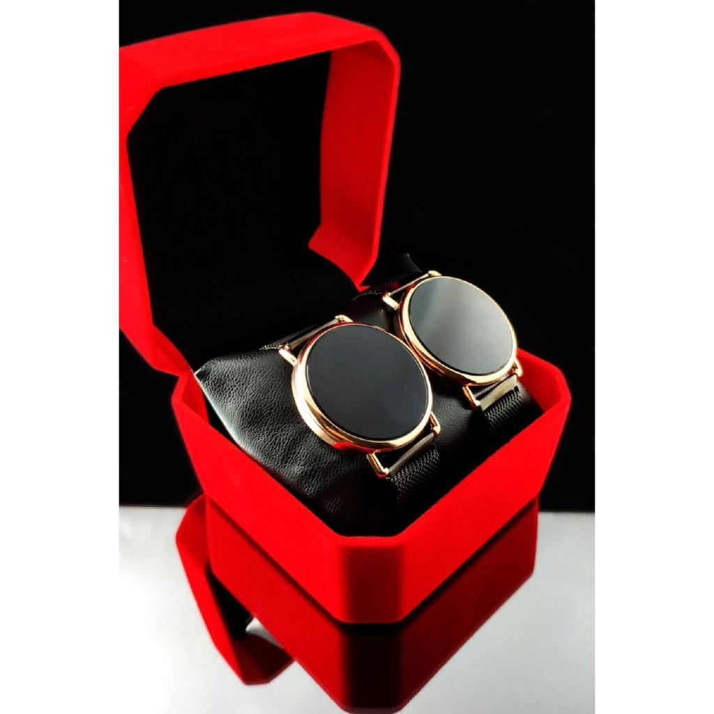 Damen-Armbanduhr mit Touchscreen und Magnetband