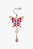 Butterfly Motif Earrings SAMA1518 XP [Anna Sui]