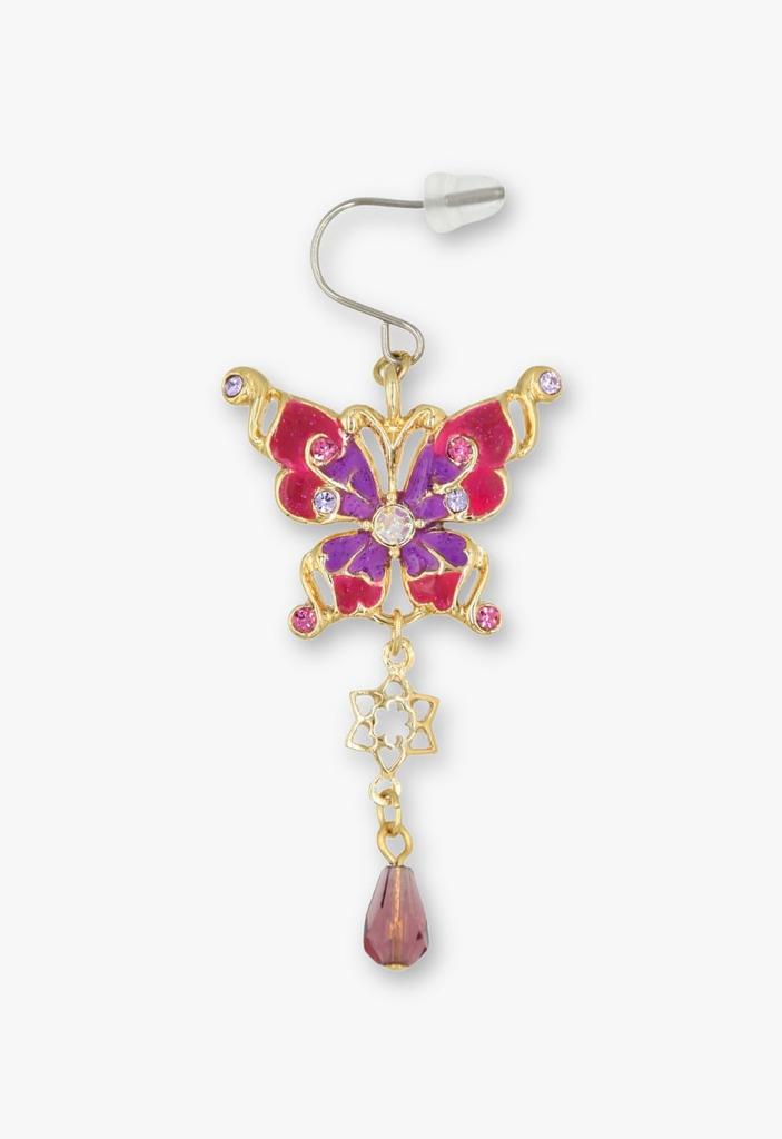 Butterfly Motif Earrings SAMA1518 XP [Anna Sui]