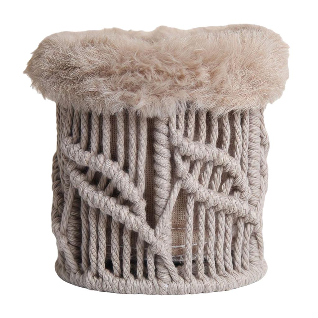 Bohemian Cotton Rope Pen Eyeglass Holder Multipurpose Fabric Storage Organizer For Desk Office Home Decor