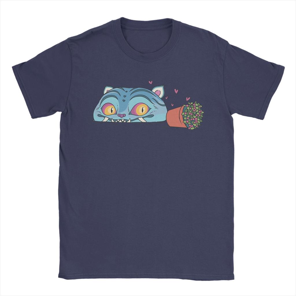 Men T-Shirt KPop Demon Hunters Derpy Humor Cotton Tees Short Sleeve T Shirts Crewneck Clothes Plus Size