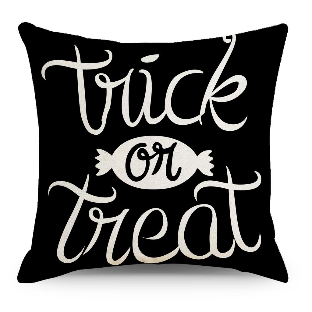 Halloween Cushion Cover 45x45 Pillowcase pumpkin witch car Printed Sofa Cushions Decorative Pillowcover Home Decor Pillow case