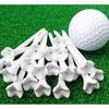 Four-Pronged Multi-Size Golf Plastic Ball Tees