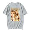 Hannah Montana Retro 90er T-Shirt Miley Cyrus Rap Hip Hop Punk Stil T-Shirt Unisex Damen Sommer Hochwertiges T-Shirt Streetwear