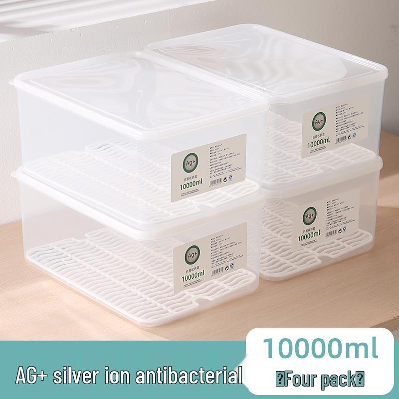 Large Capacity Fresh-Keeping Storage Box for Steamed Buns and Dumplings