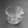 Portable Transparent Hand Brewed Coffee Filter Cup Cone Shaped Resin Coffee Dripper BPA Free Manual Coffee Funnel Picnic