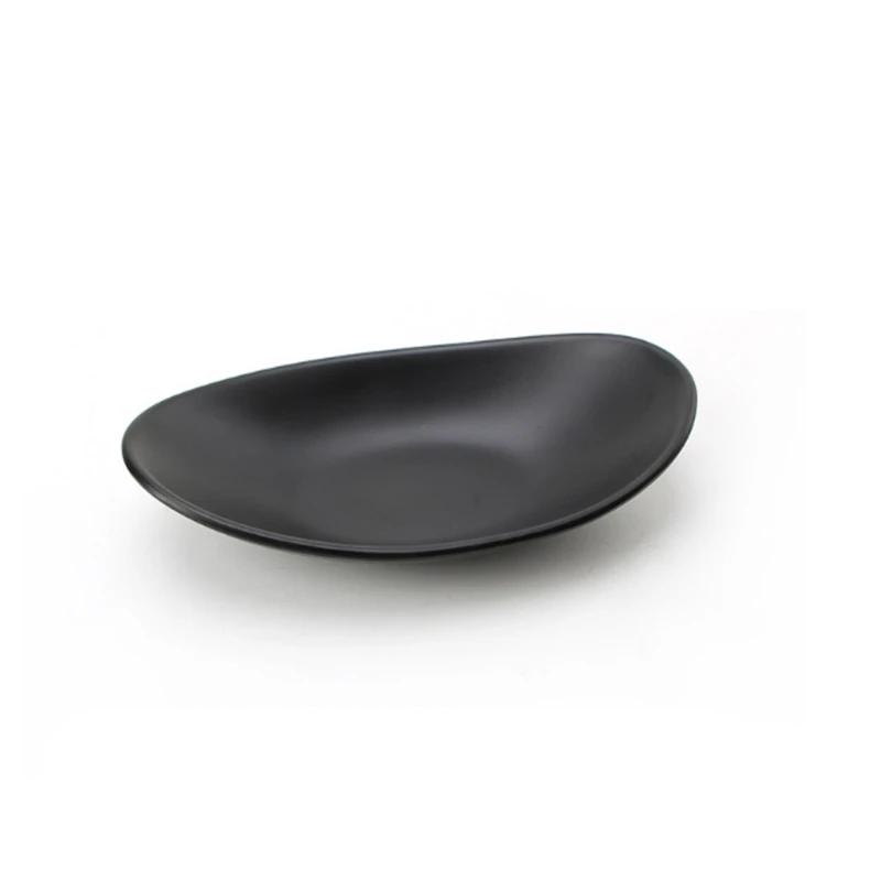 Oval Black Ring Dish Jewelry Tray Key Tray Organizer Dresser Decor Key Dish Jewelry Bowl Decorative Dish Organizer