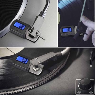 Digital Turntable Stylus Force Scale LP Vinyl Player Record Electronic Scale Vinyl Record Needle Manometer