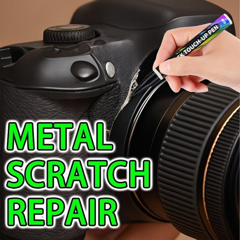 Paint Chip Cover Pen Black Color Repair Pen for Cars, Motorcycles and Bikes, Targeted Touch Up for Light Finish Wear and Daily Appearance Care