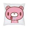 Cartoon Gloomy Bear Square Throw Pillow Cover Decoration D Two Side Printing Cushion Cover for Living Room