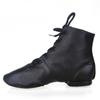New Woman's Leather Jazz Dance Shoes Lace Up Boots For Adult Woman Practice Yoga Shoes Soft and Light Weight Jazz Boots