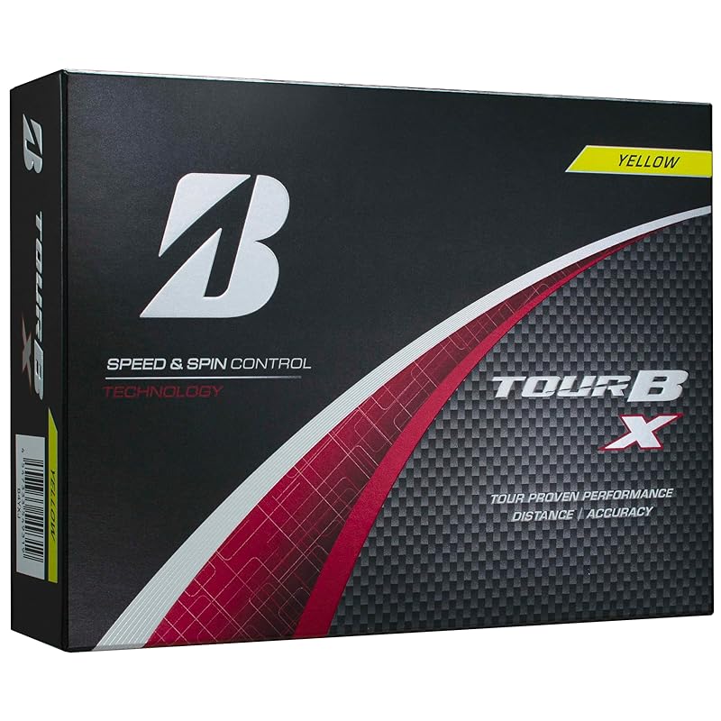 

Bridgestone GOLF golf ball TOUR B X 2024 model yellow 1 dozen [12 pieces]