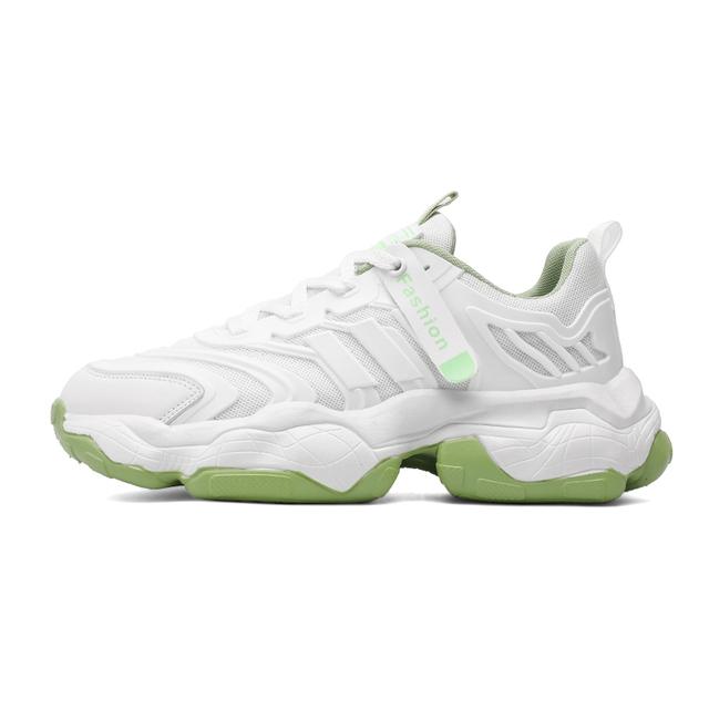 

Новая ниша для папы на толстой подошве. Мужская летняя повседневная дышащая спортивная мужская обувь. Обувь для скейтборда. Нескользящая универсальная обувь. 41