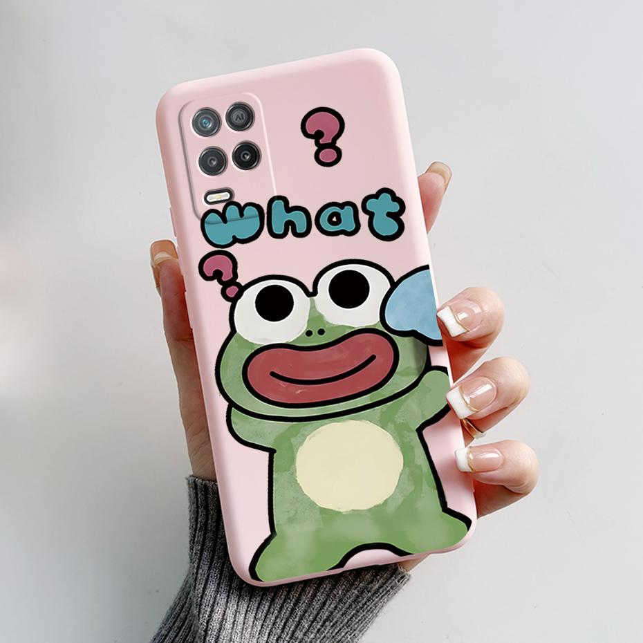 For Realme Narzo 30 5G Case Narzo30 RMX3242 Silicone TPU Cartoon Soft Phone Case For Ralme Narzo 30 5G Cover Coque Bumper Fundas