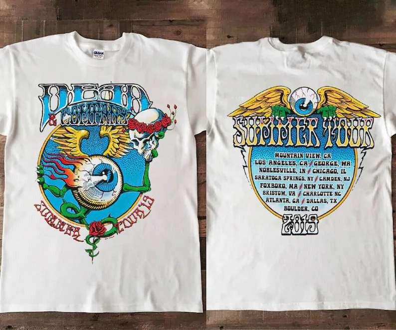 Dead and Company Summer Tour 2019 T Shirt M
