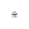 Daiwa Iso Bakkann H33(K) White Fishing Tackle Box with Handle, Waterproof, Lightweight