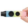 Easy to Playing ABS Construction Kazoo with Double Membrane Design Ideal for Beginners Children and Family Activity