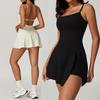 JYL Yoga ShorTrousers Suit Sports Dress One Piece Running Tennis Golf Fitness Outfit