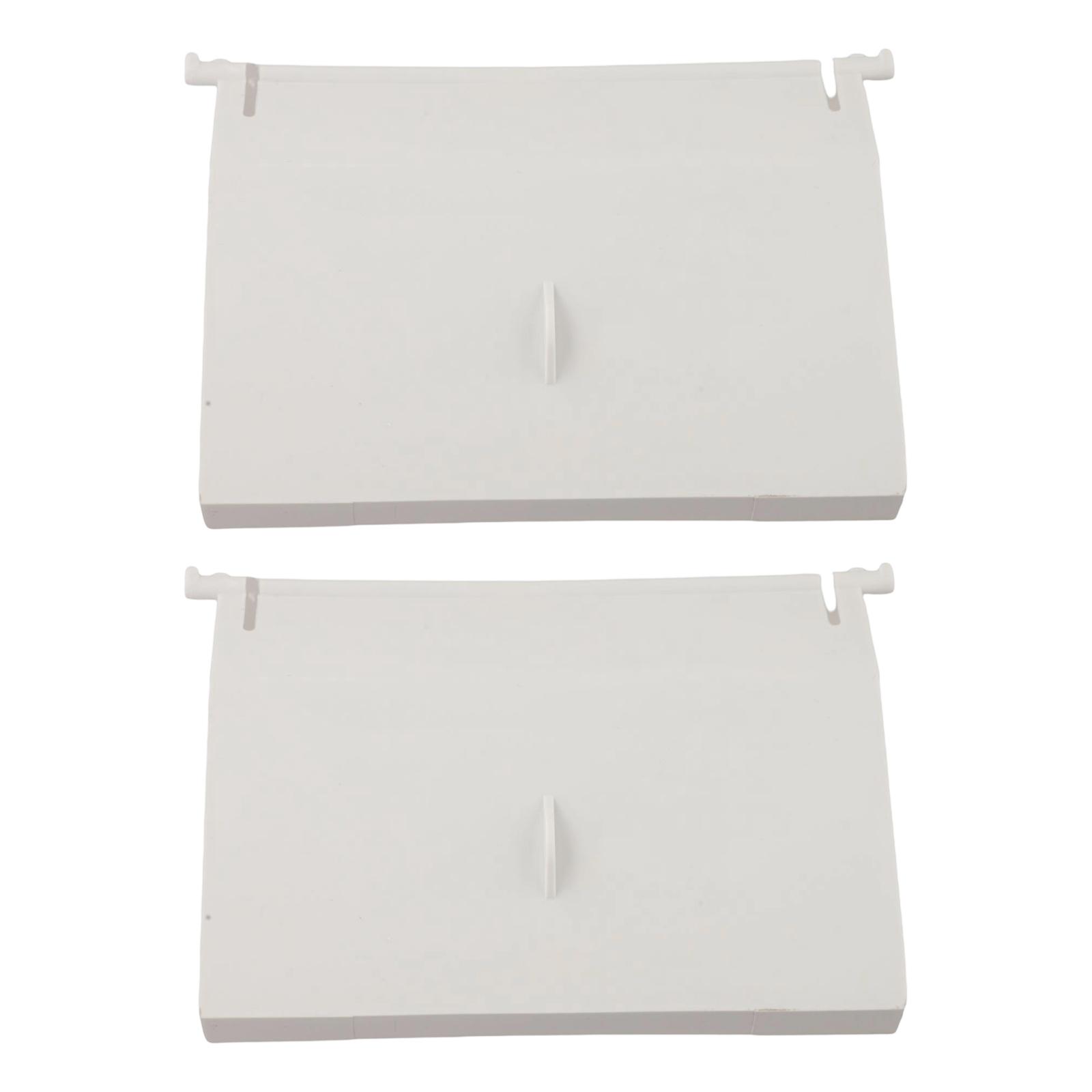 

For Above Ground Pool Skimmer Flap Replacement with Handle and Two Pins for Secure Installation and Debris Control